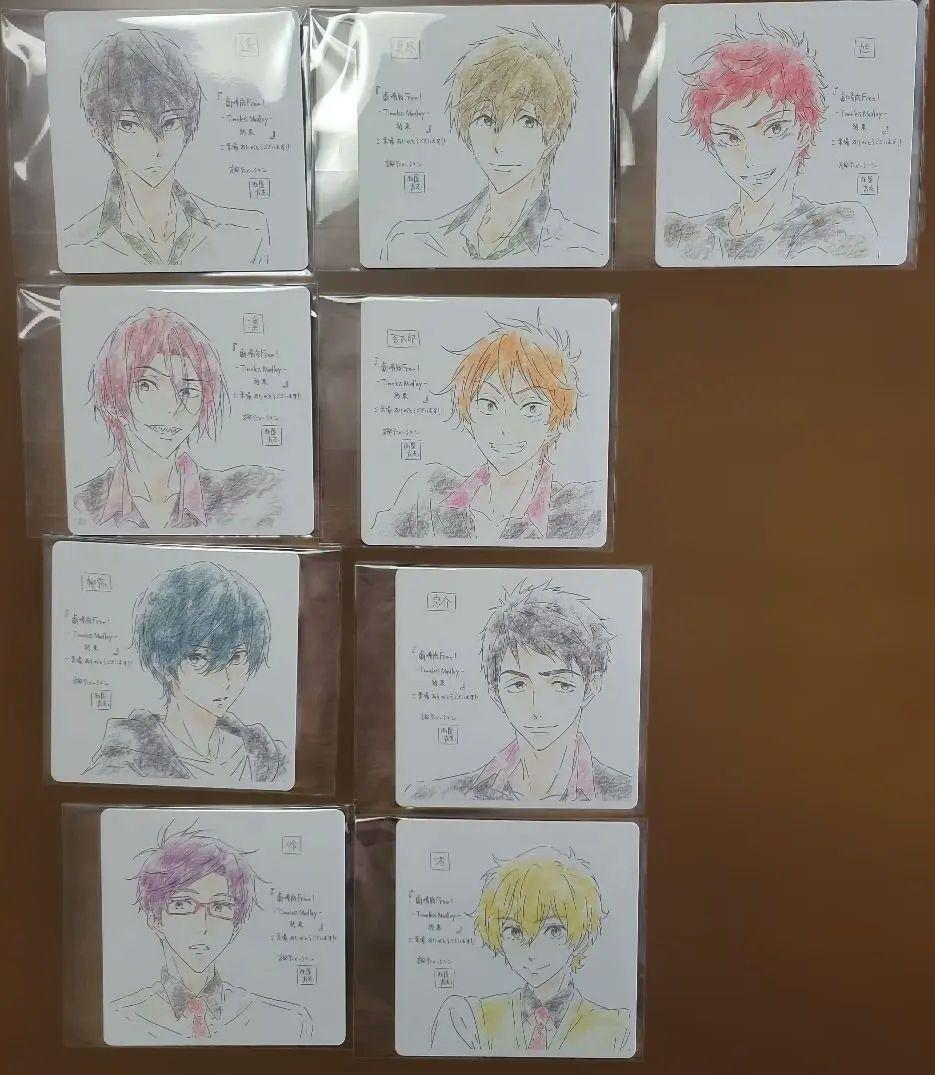 Free! 絆 約束 TYM 劇場版 特典 コースター