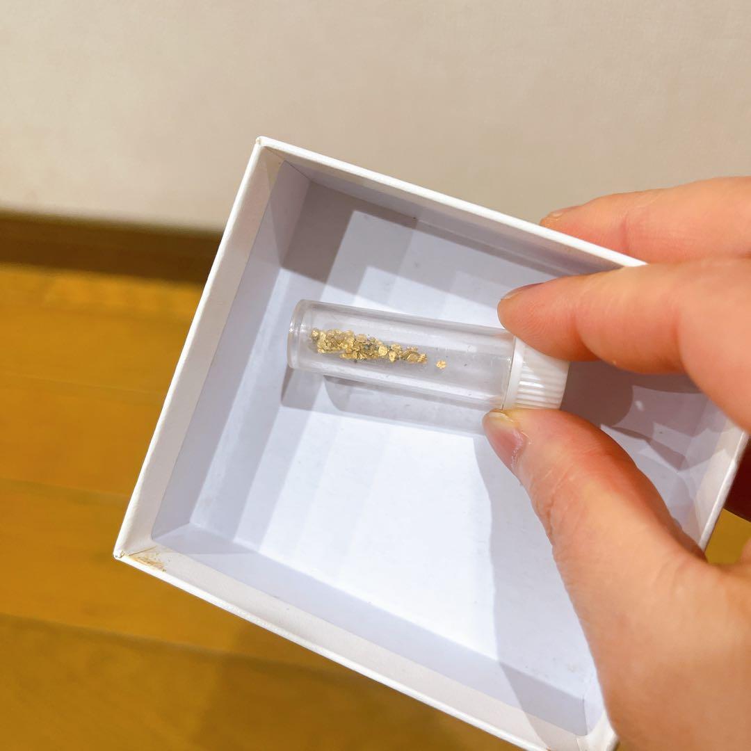 砂金　20-30粒　鯛生金山　30年前　極小粒もあり