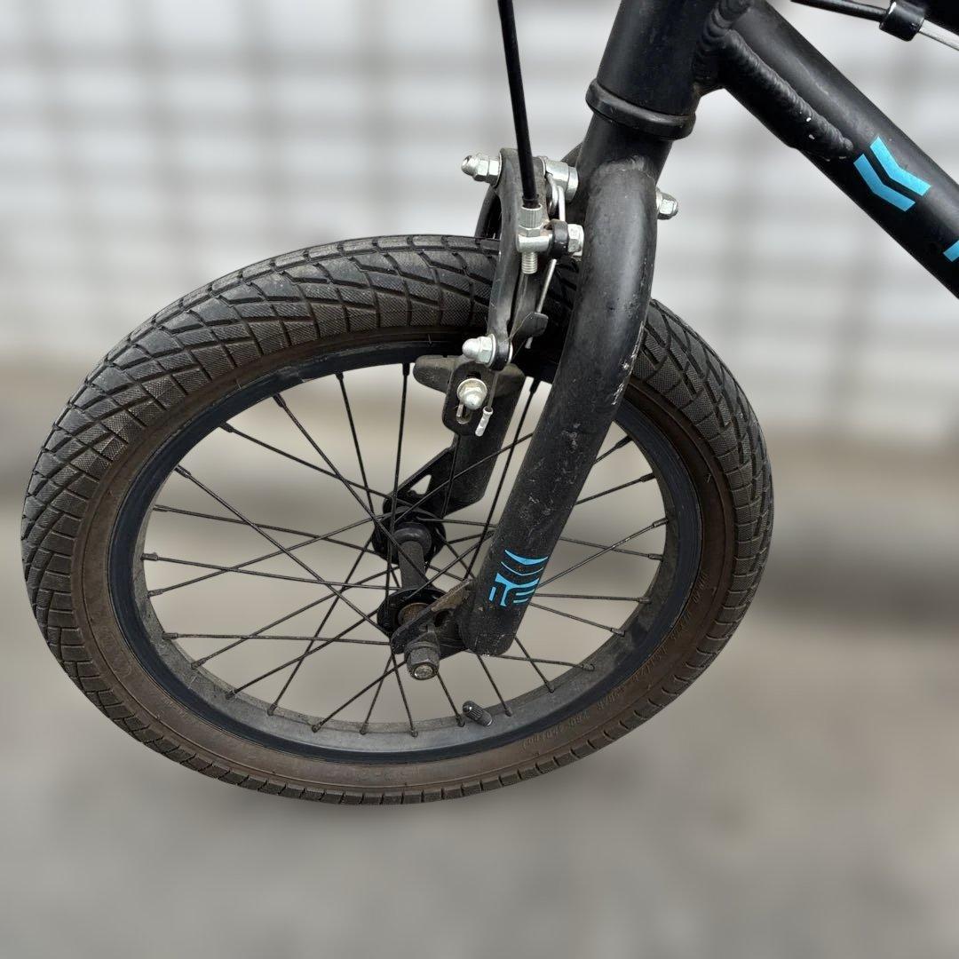 16インチHaro 子供用自転車 シュレッダー ブラック/ブルー
