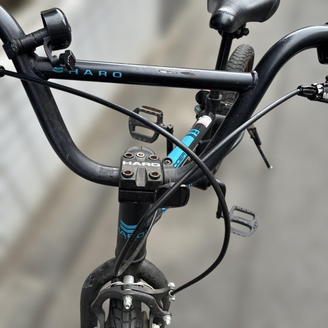 16インチHaro 子供用自転車 シュレッダー ブラック/ブルー