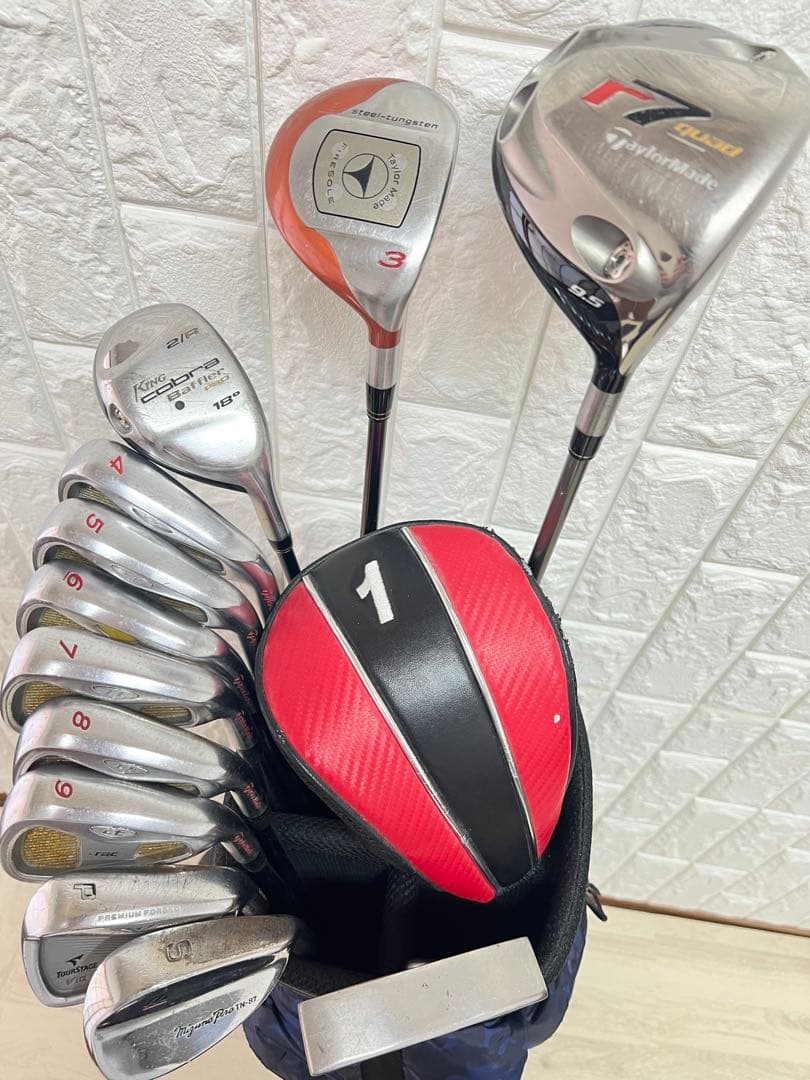 初心者おすすめ メンズ ゴルフクラブセット フルセットテーラーメイド バッグ付