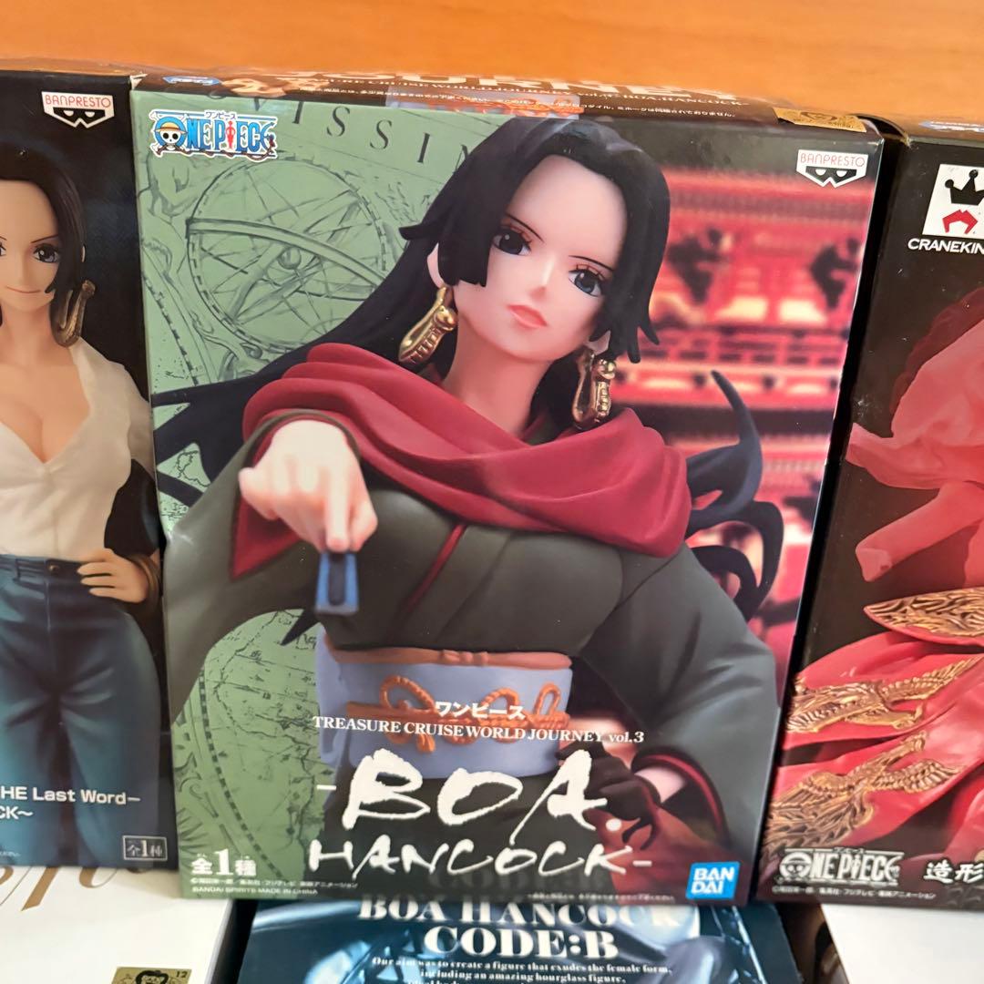 【未開封品/箱難あり】ワンピース ハンコック プライズ景品フィギュアセット
