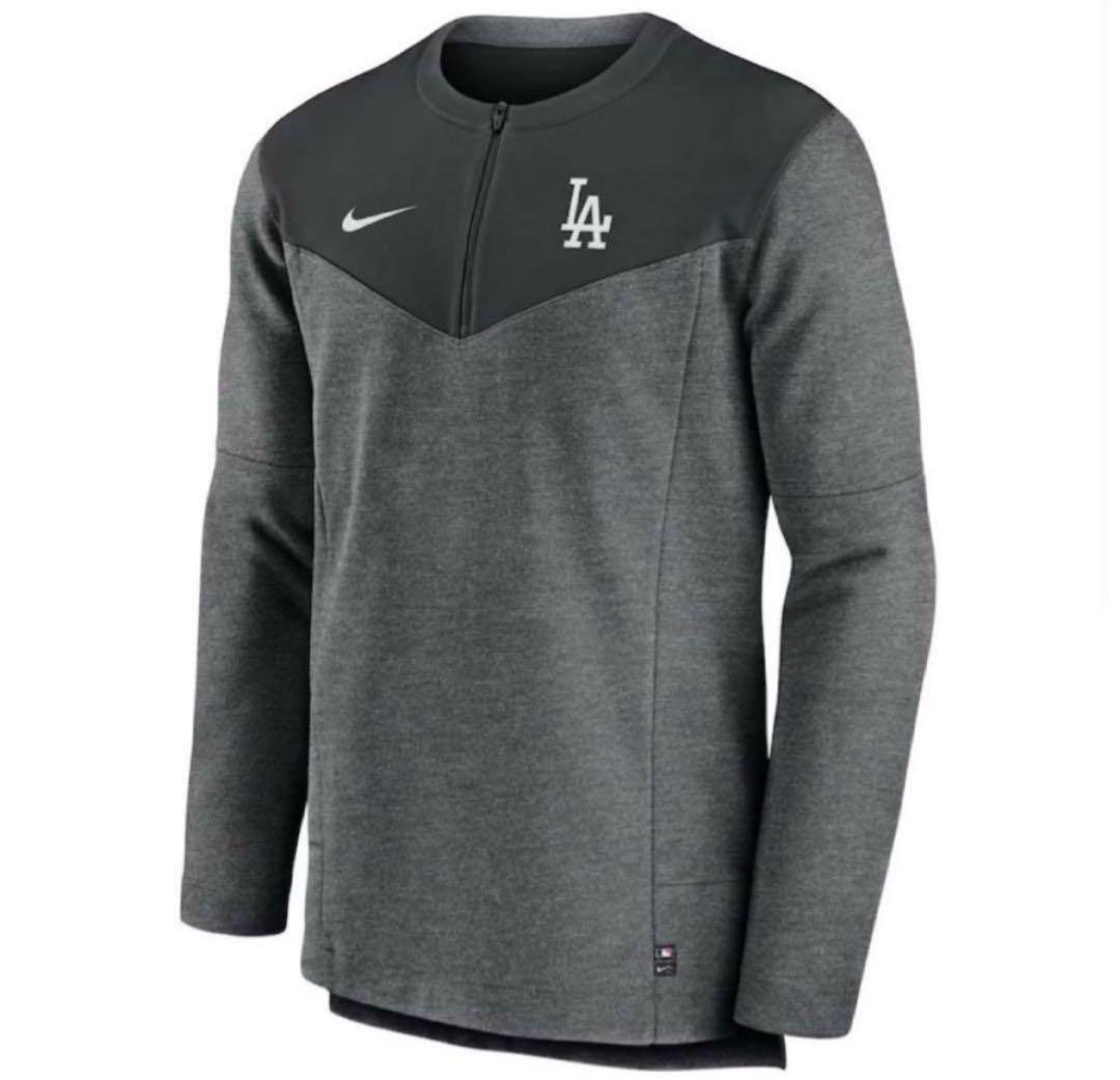 ドジャース ハーフジップシャツ 選手支給品 サイズS MLB正規品