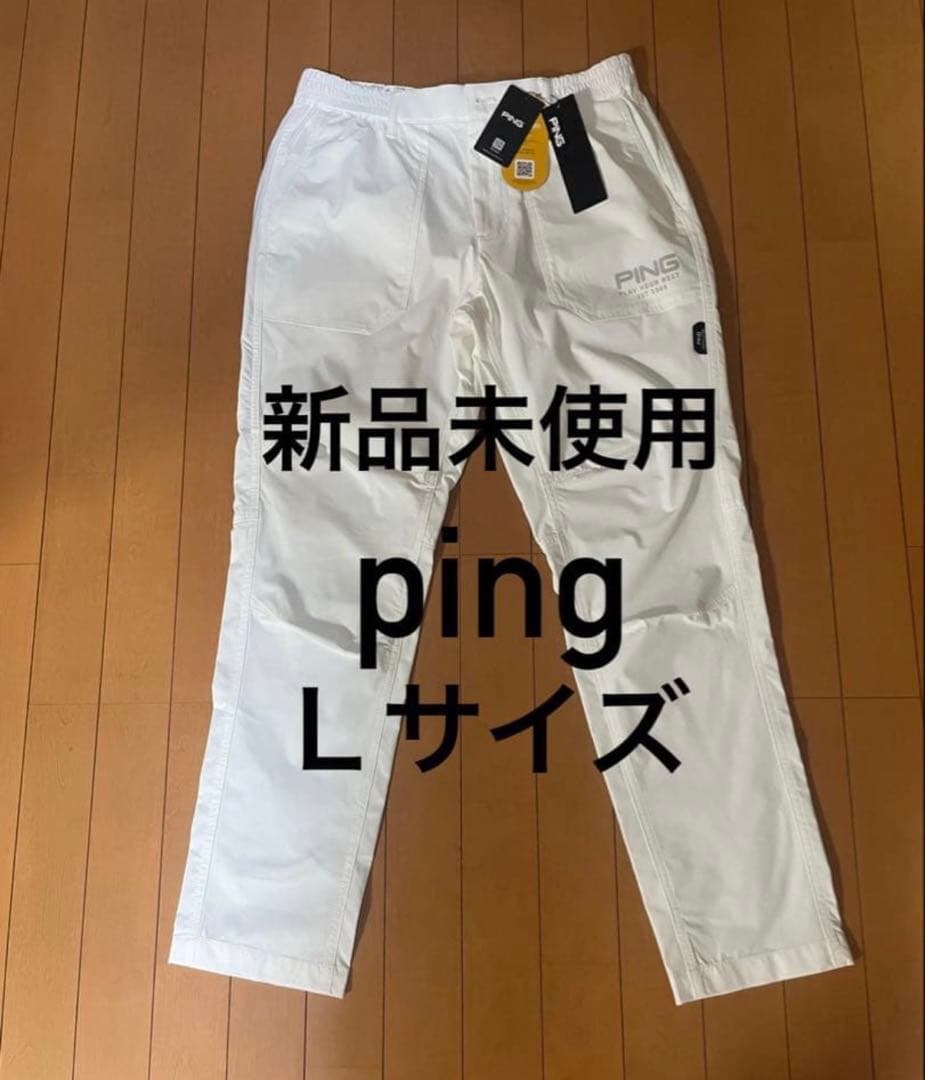 ping メンズ　新品未使用 Ｌサイズ　2025年春夏モデル