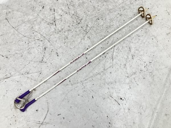 KARHU クロスカントリー 195 スキー カルフ 板 ストックFINLAND