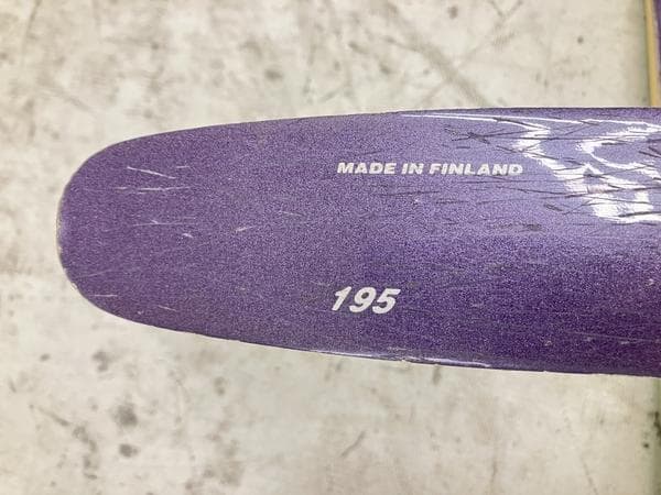 KARHU クロスカントリー 195 スキー カルフ 板 ストックFINLAND