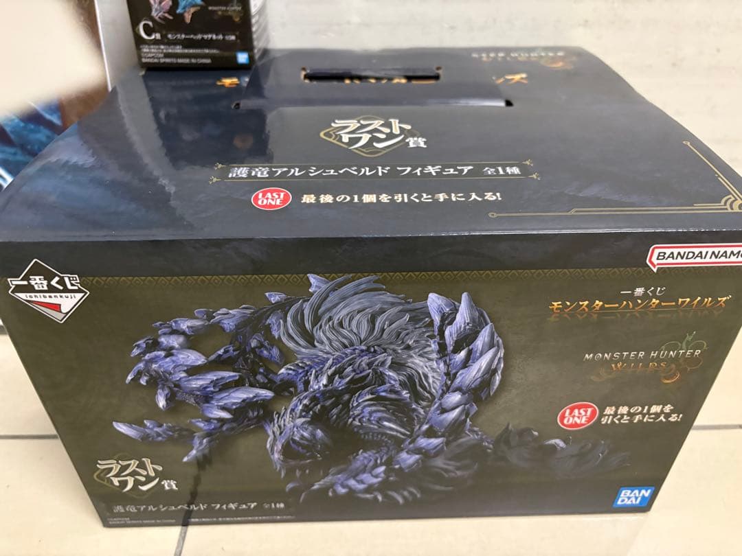 モンスターハンター　一番くじ・ラストワン賞、B賞、C賞