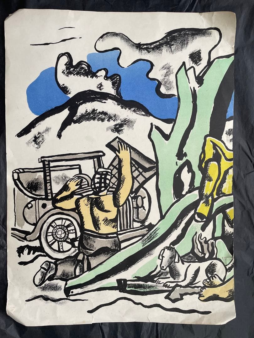 限定盤　Verve（マガジン）向けのリトグラフ　Fernand Léger