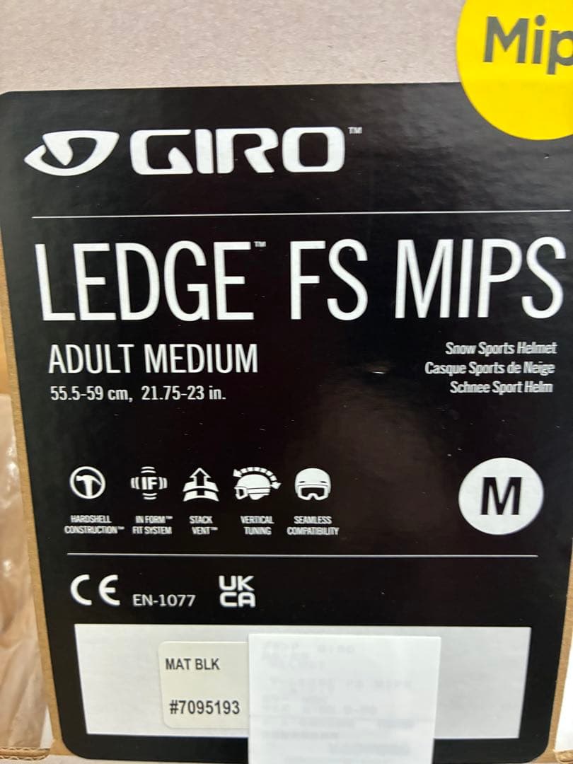 GIRO LEDGE FS MIPS マッドブラック ヘルメット