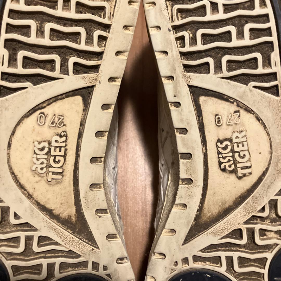 asics アシックス　ゼビオ限定ポイントゲッター ホワイト 27㎝　廃盤