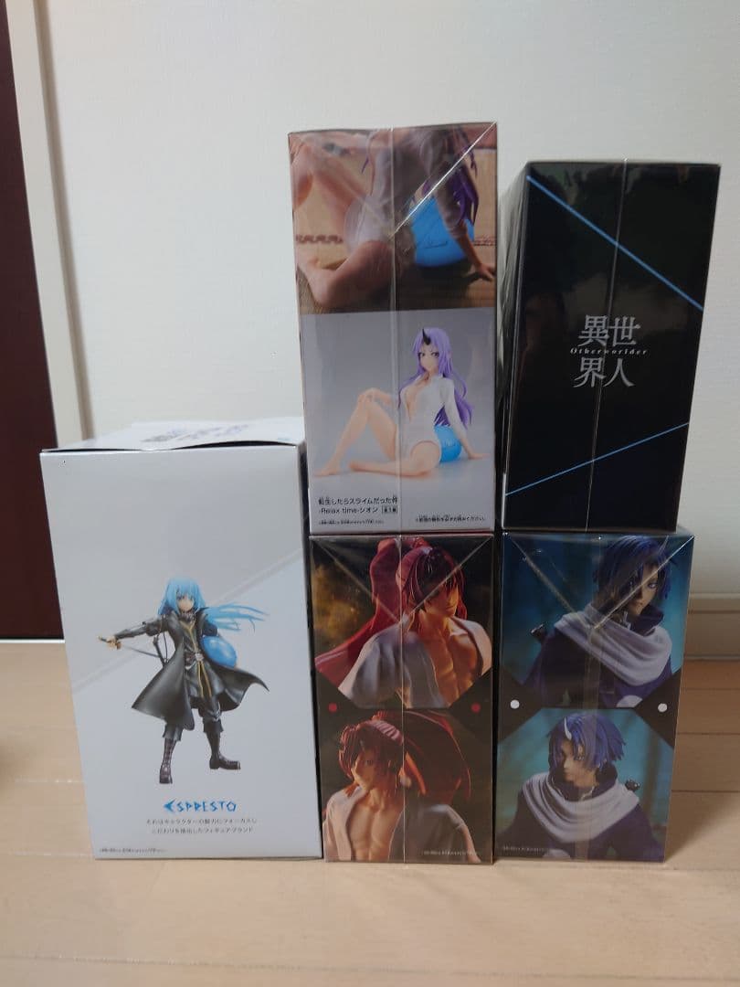 【未開封】転生したらスライムだった件　フィギュアまとめ売り　全5個