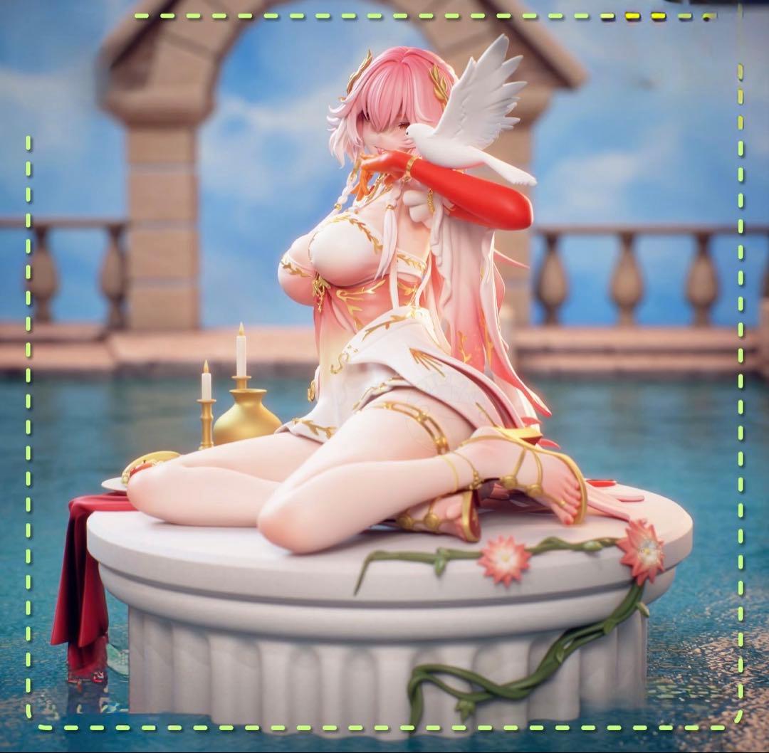 鳴潮　フィギュア　ガレージキット　未塗装未組立　ガレキ　1/7 ガレキ　美女