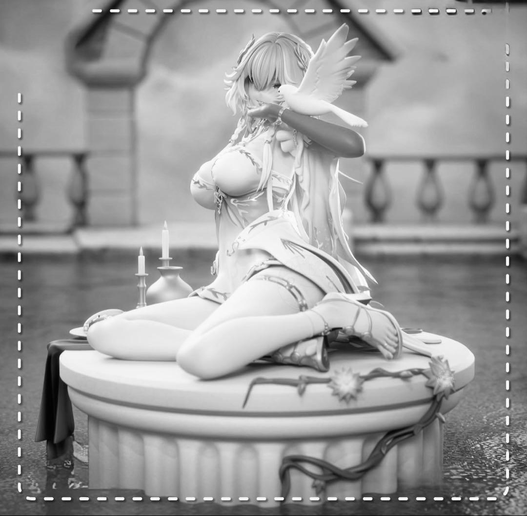 鳴潮　フィギュア　ガレージキット　未塗装未組立　ガレキ　1/7 ガレキ　美女
