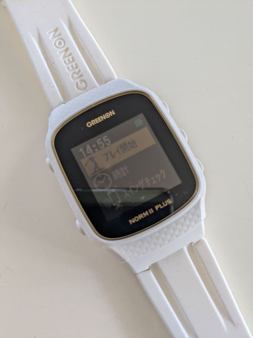 GREENON NORM II PLUS ホワイト GPSナビ