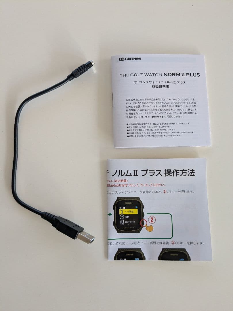 GREENON NORM II PLUS ホワイト GPSナビ