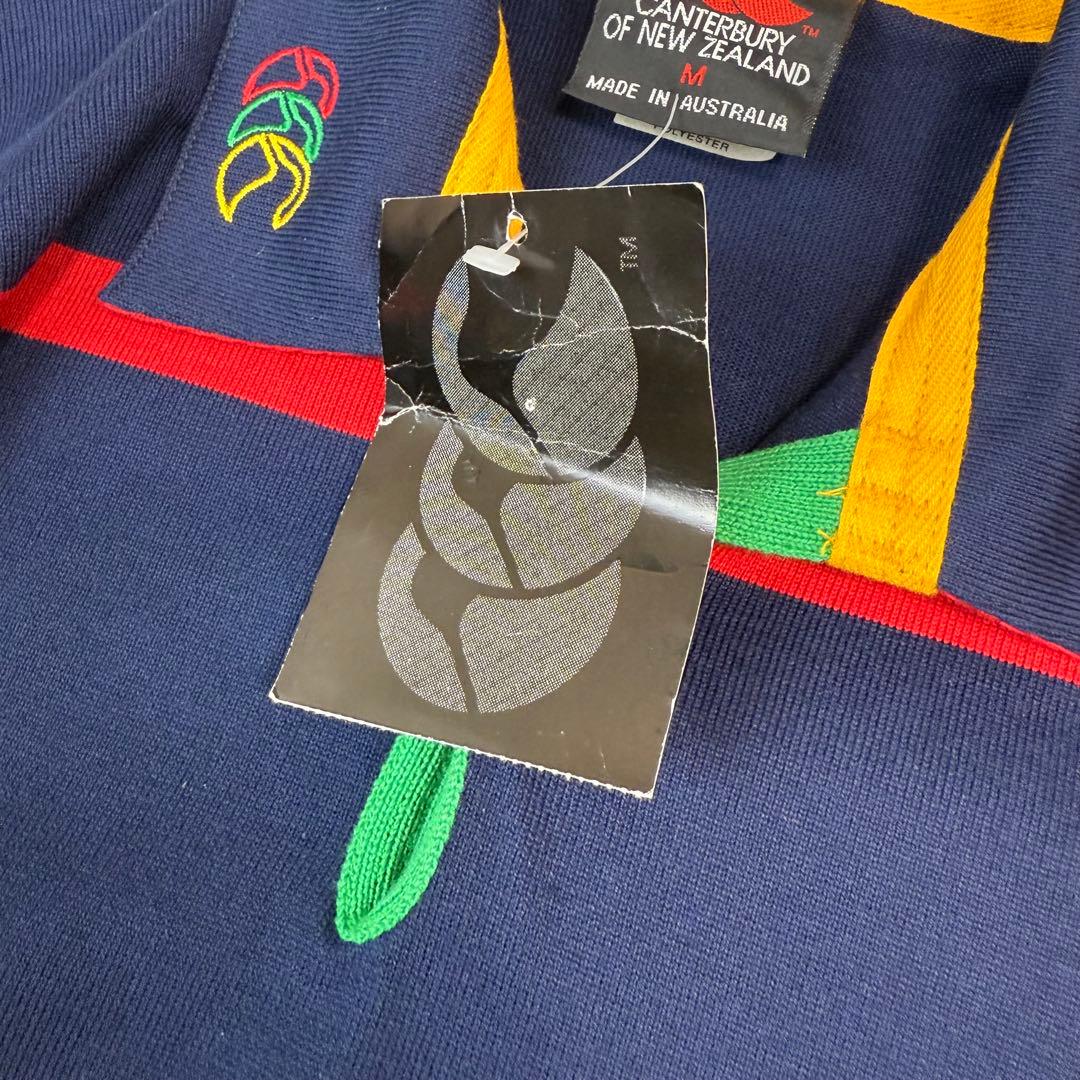 90's Canterbury オーストラリア　センターロゴラガーシャツ　新品