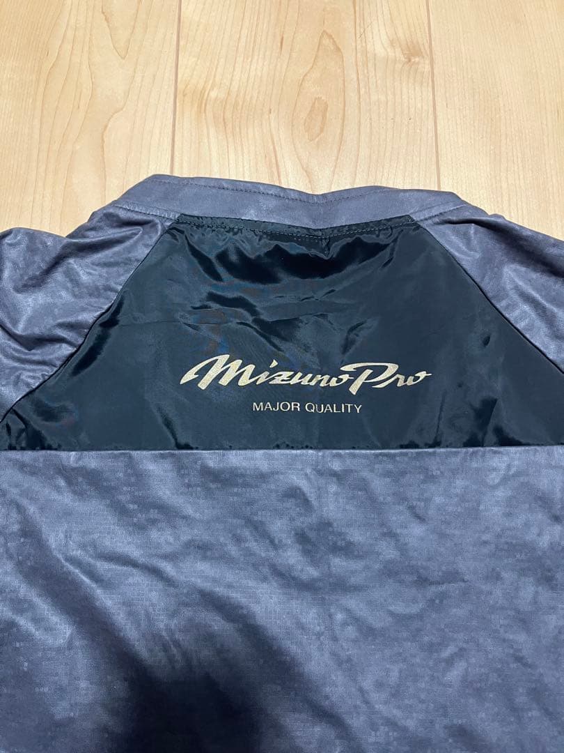 Mizuno ミズノプロ　グレー ジップアップジャケット