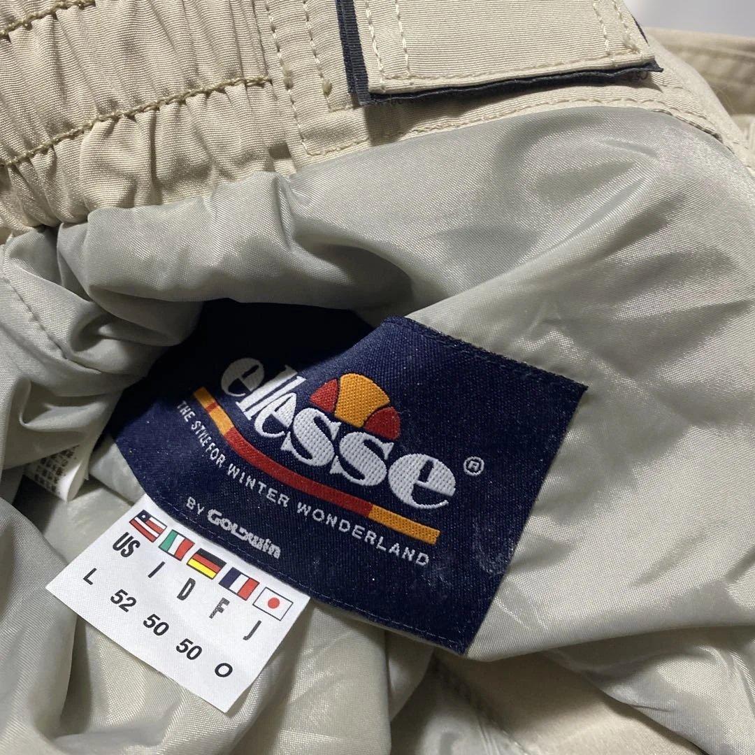 美品ellesse スキーウェアセット（ジャケット・パンツ）