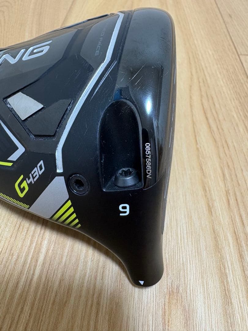 PING G430 MAX 9° ドライバー　ツアーad di 6x ブラック