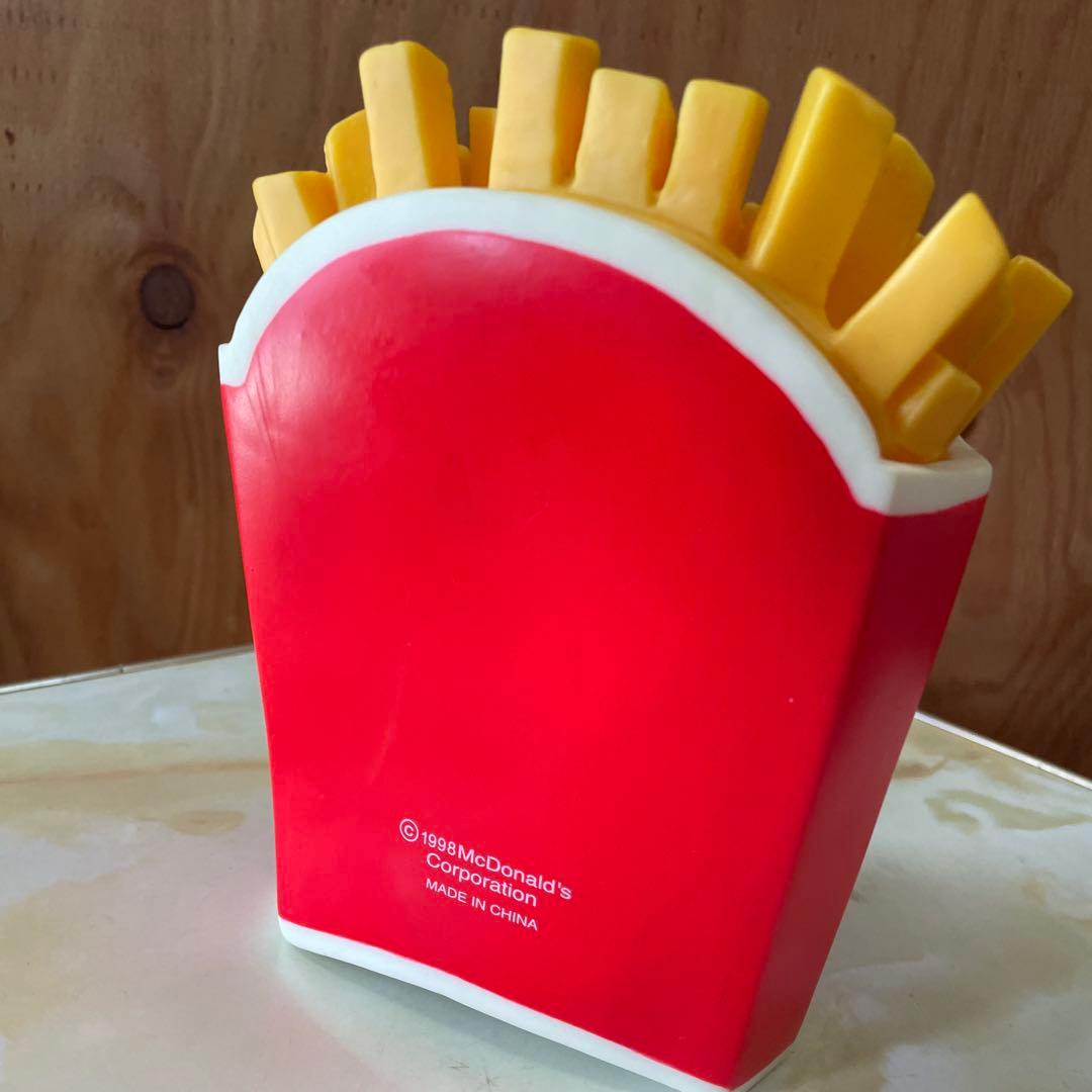 ヴィンテージ　マクドナルド　ポテトクロック　置き時計　1998
