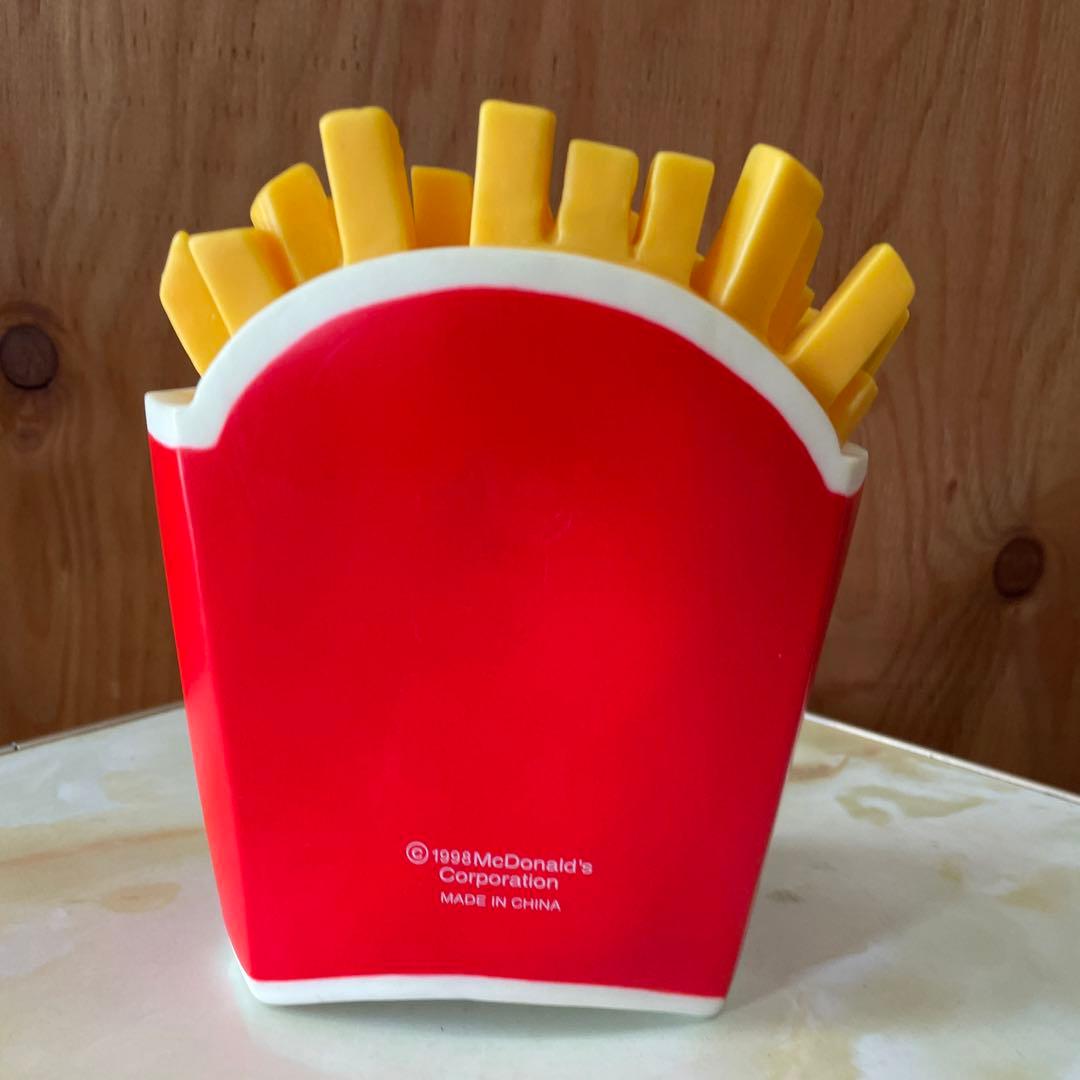 ヴィンテージ　マクドナルド　ポテトクロック　置き時計　1998