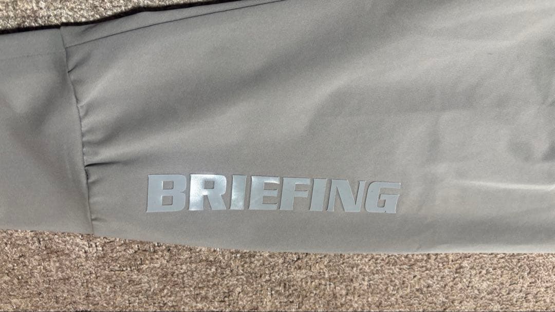 BRIEFING グレー パンツジョガー