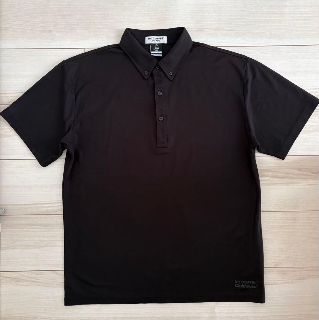 Clubhaus x NO COFFEE NO GOLF™ ポロシャツ XL