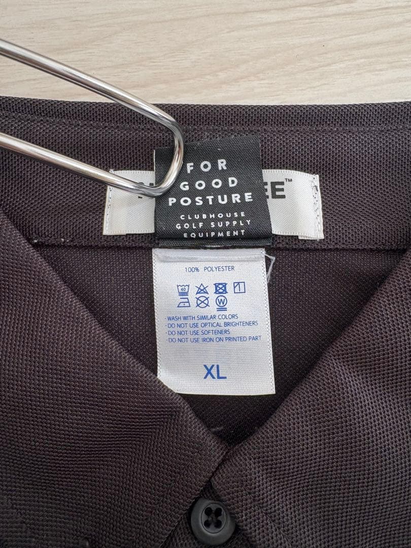 Clubhaus x NO COFFEE NO GOLF™ ポロシャツ XL