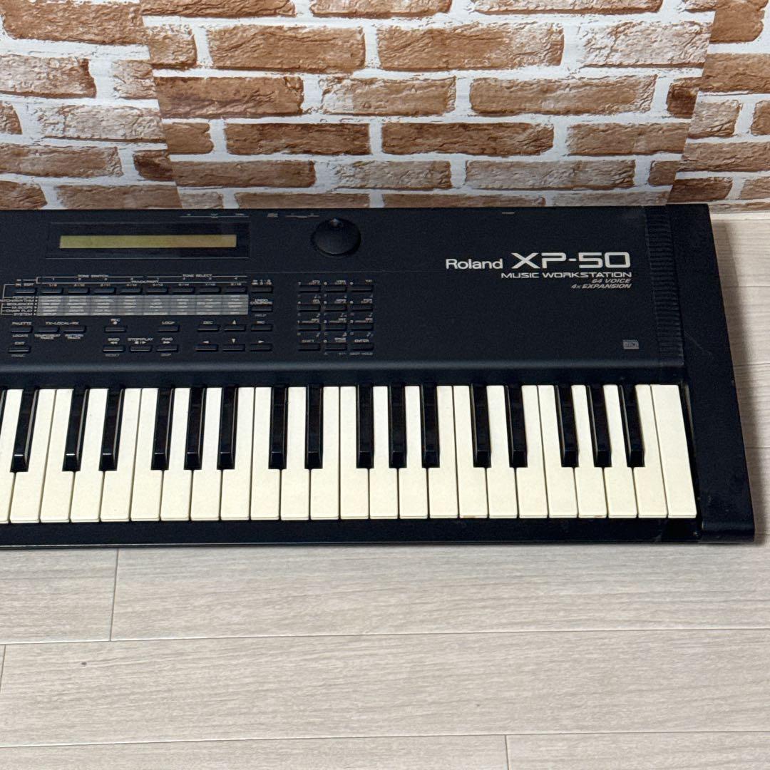 Roland XP-50 シンセサイザー 61鍵 通電確認のみ 現状品