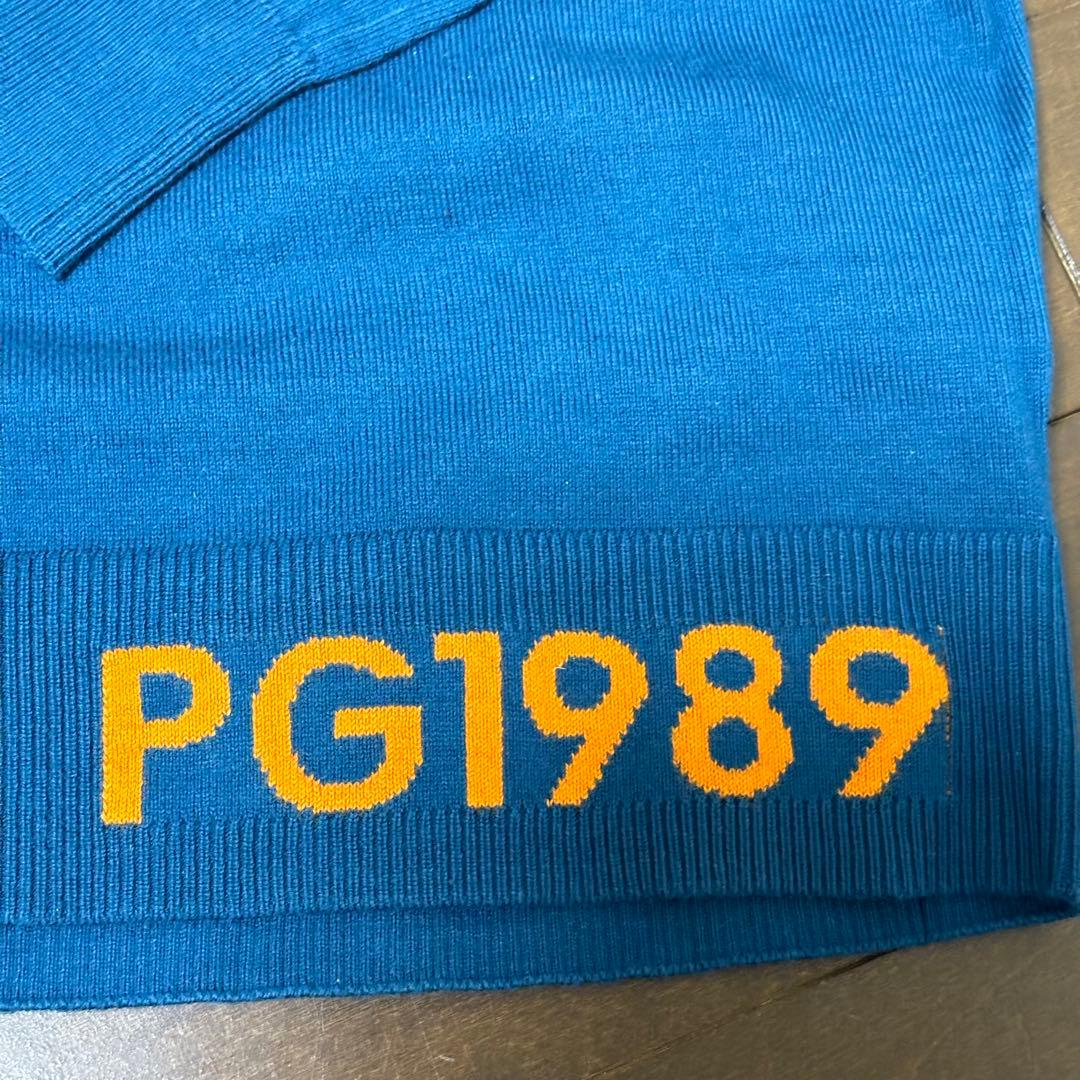 パーリーゲイツPEARLYGATESコットンタートルネックセーター新品未使用0S
