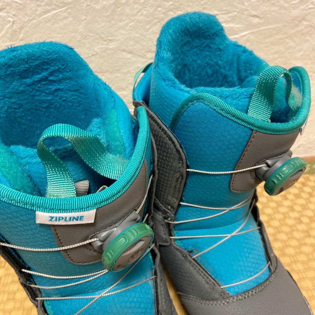 【ジェームス】Burton 24㎝　バートン キッズ　ジップラインボア