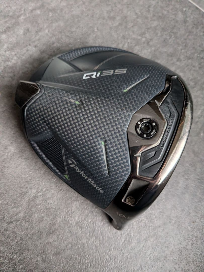 ●寛容　日本仕様●テーラーメイドQi35ドライバー10.5度ヘッドのみ