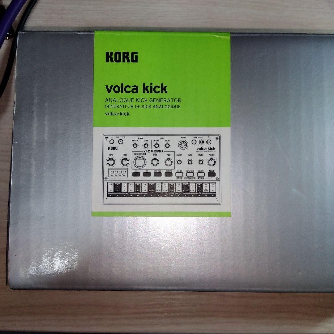 KORG Volca kick アナログシンセサイザー