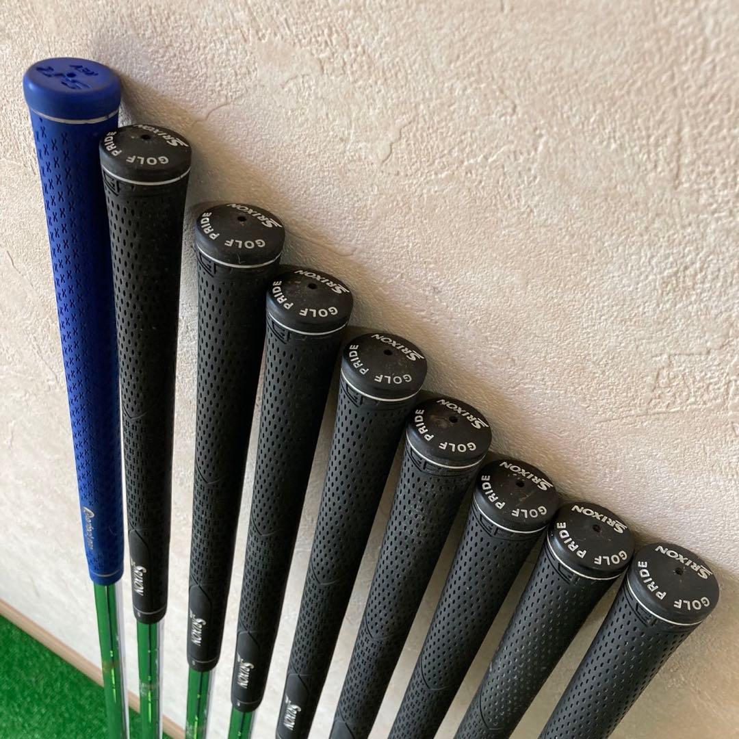 スリクソンSRIXONアイアンWR 9本セットスチールRシャフト