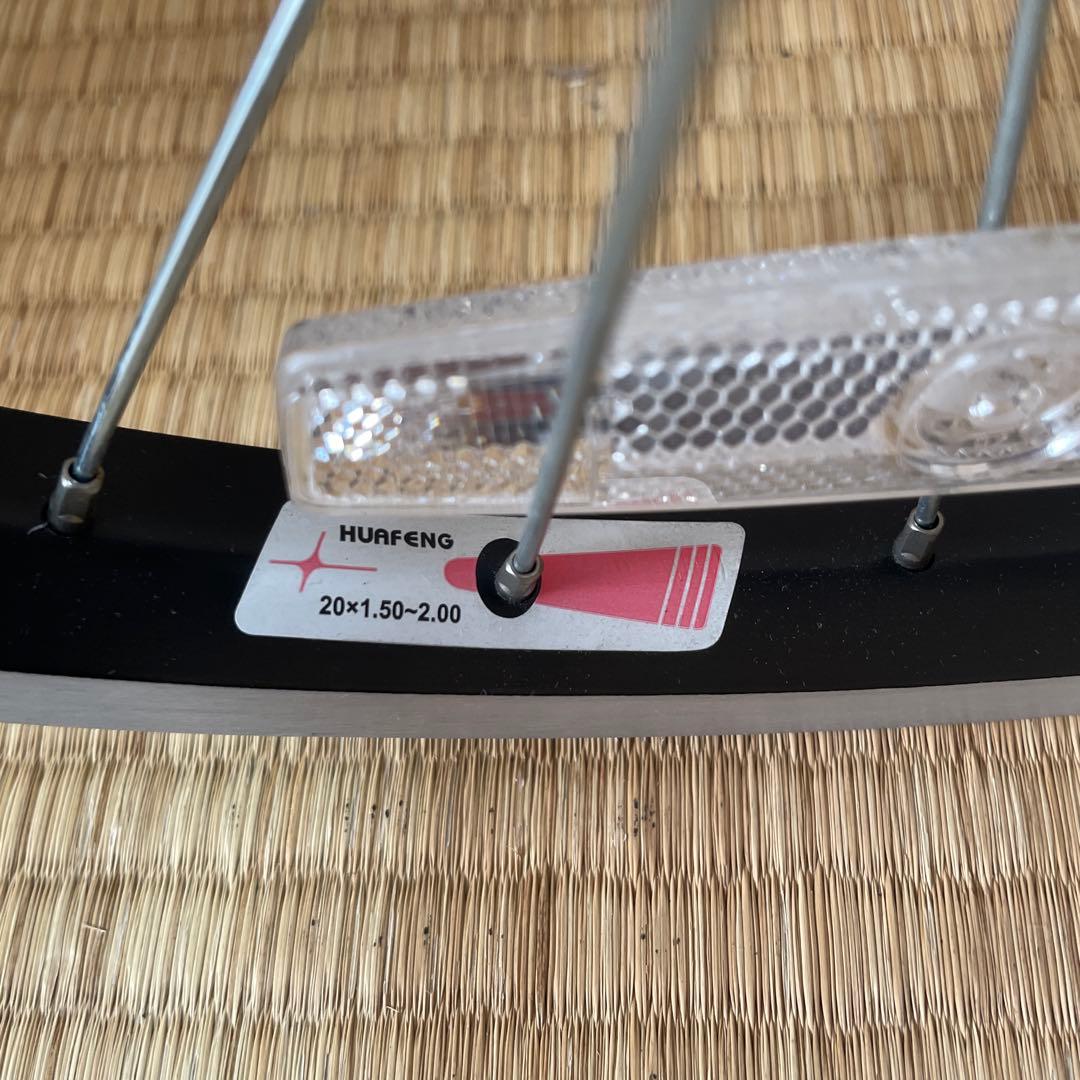 MITSUBA MD12 完組20インチ フロントホイール