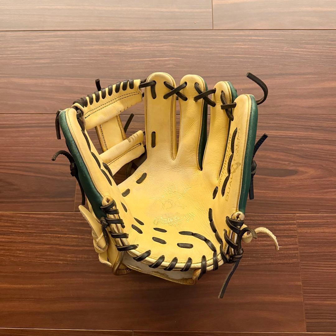 【美品】ローリングス 軟式グローブ 内野手用