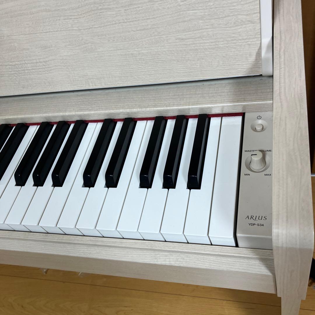 YAMAHA デジタルピアノ　YDP-S34 88鍵盤 ホワイト
