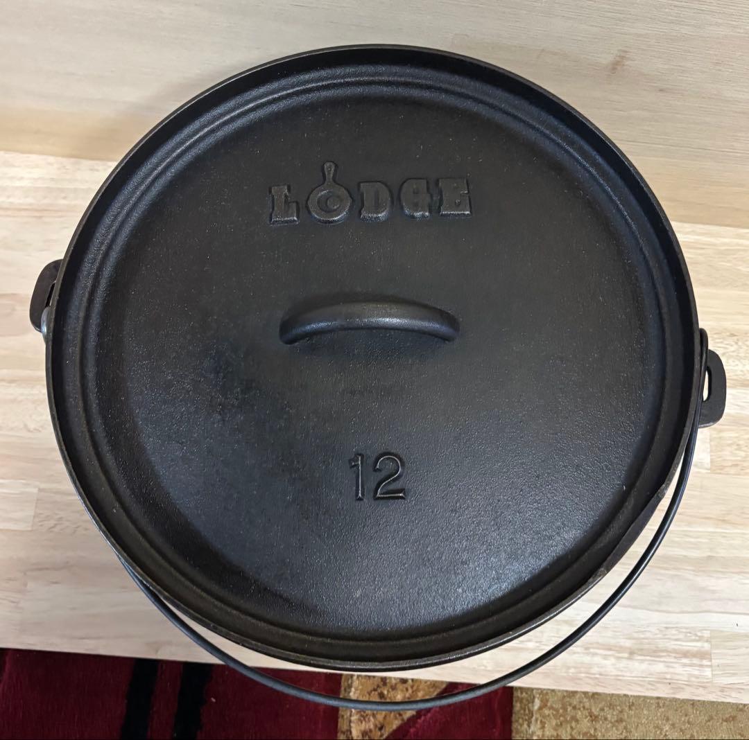 LODGE ロッジ キャンプオーブン 12インチ DEEP ダッチオーブン