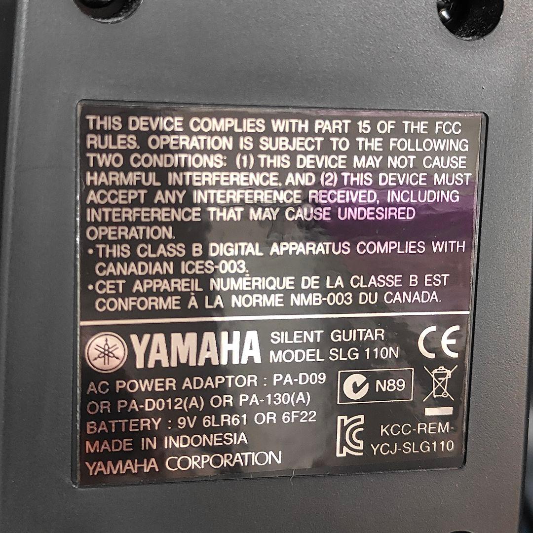 【300本限定】YAMAHA SLG-110N FM サイレントギター フレイム