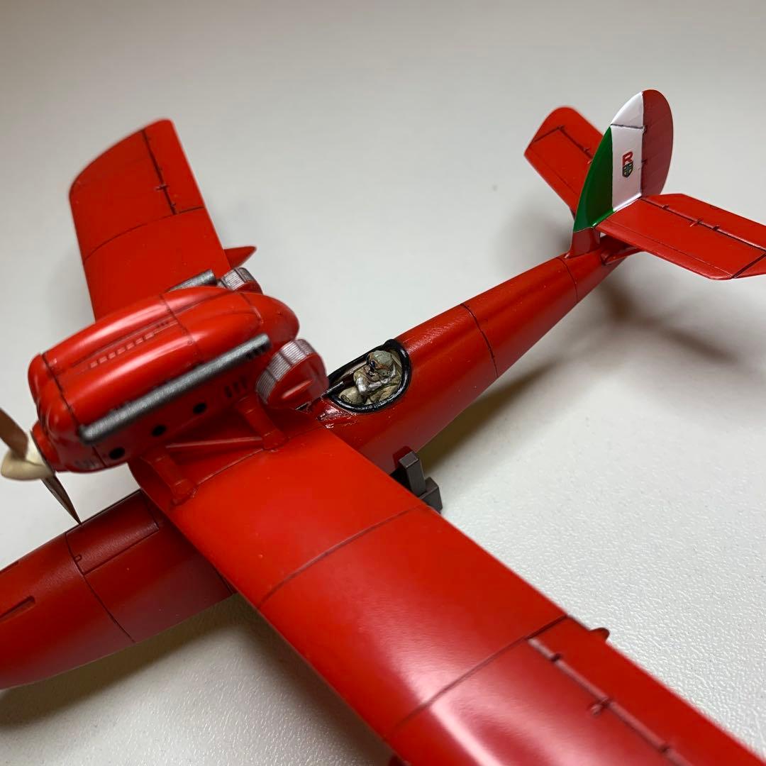 紅の豚 サボイアS.21 戦闘飛行艇 ファインモールド 1/72 完成品