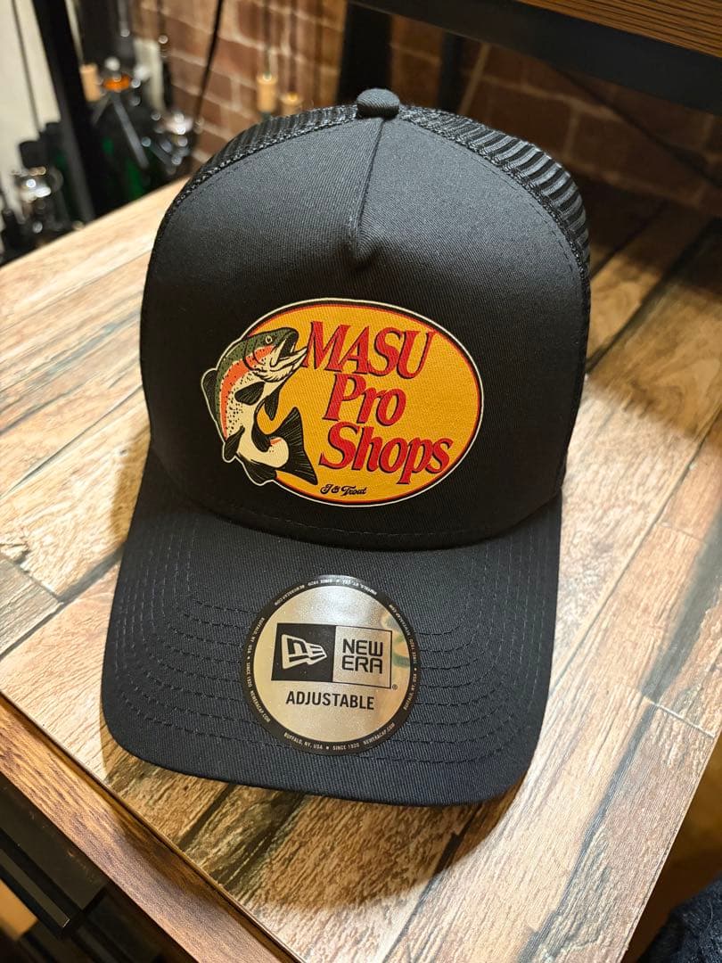 J&TROUT ニューエラ メッシュキャップ　MASU ProShops 新品