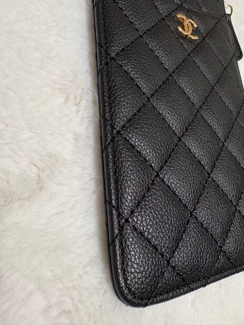 新品未使用 Chanel キルティング フラグメントケースノベルティ
