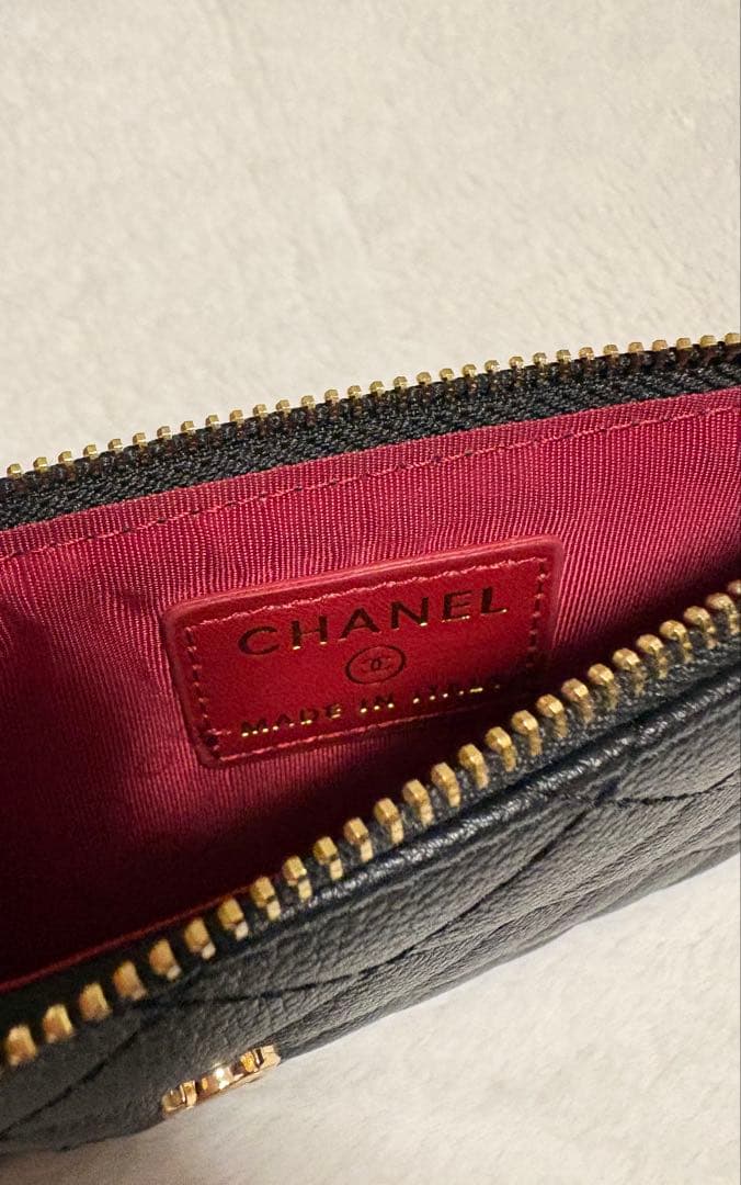新品未使用 Chanel キルティング フラグメントケースノベルティ