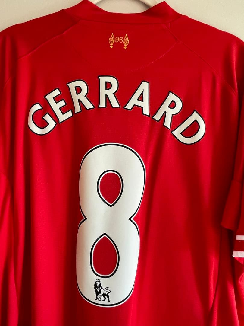 liverpool リヴァプール　ジェラード　ユニフォーム