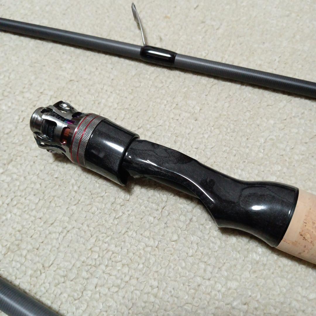 5ピース 8.6f スピニングパックロッド　ハードケース付　未使用品