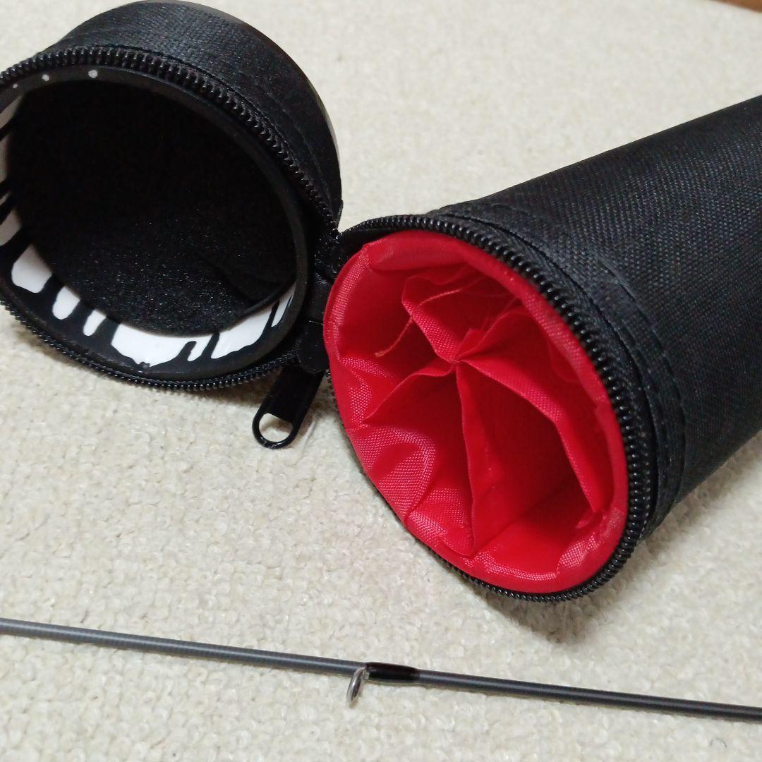 5ピース 8.6f スピニングパックロッド　ハードケース付　未使用品