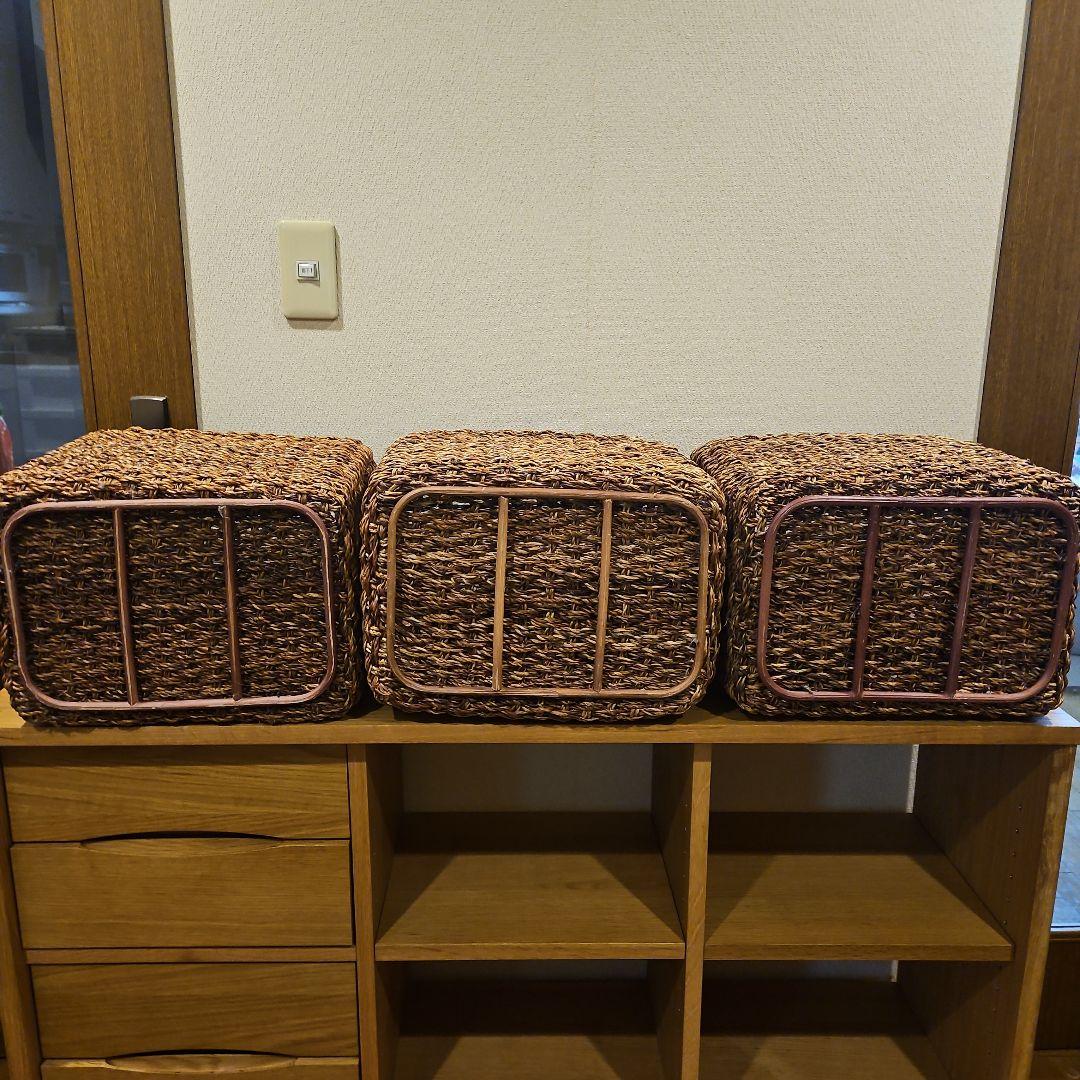 たら　無印　重なるバクバクバスケット　特大2点