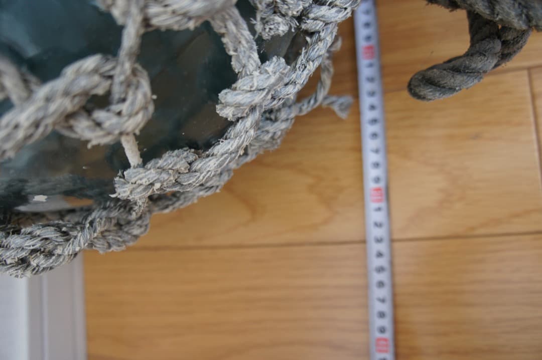 装飾用ガラス浮き ネット付き（30cm）