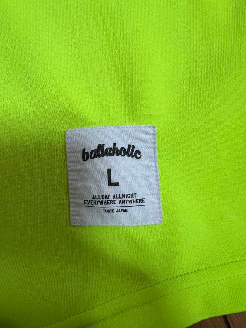 ballaholic タンクトップ 蛍光イエロー Lsize