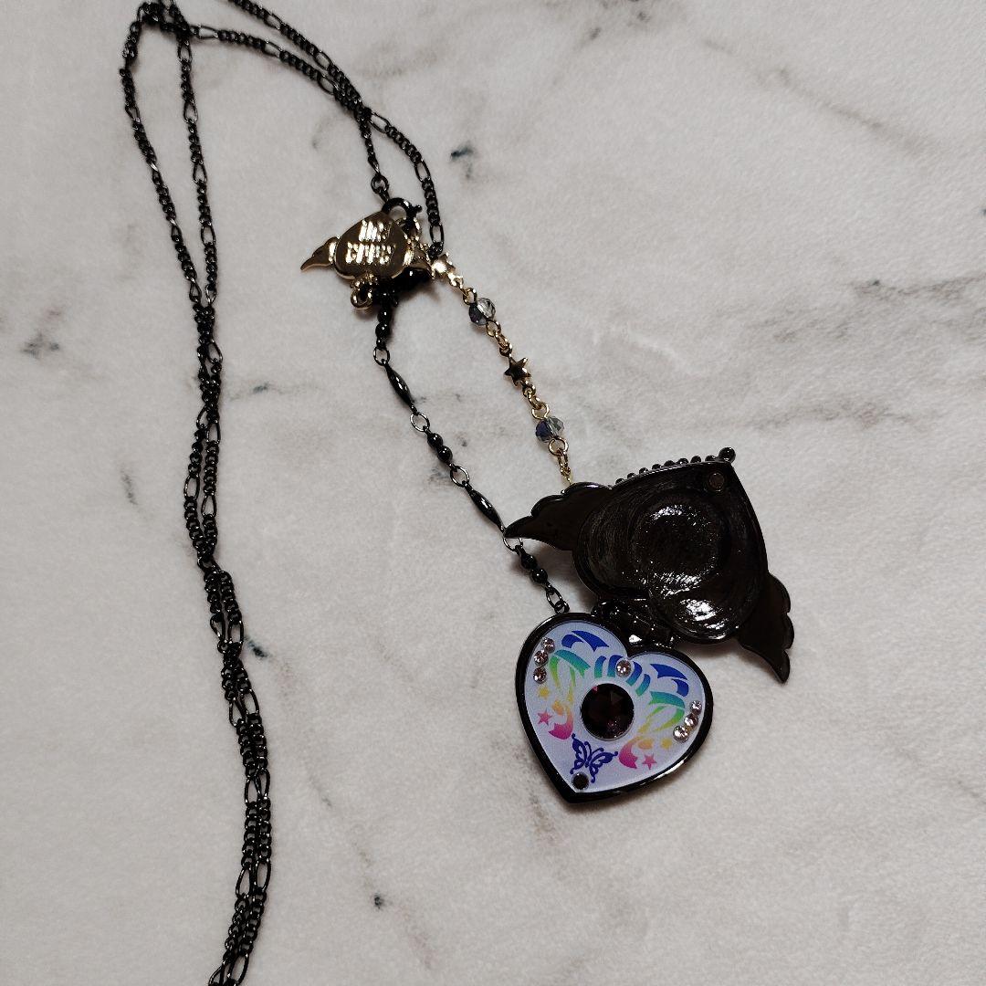ANNA SUI セーラームーン コラボ クライシスムーンコンパクトネックレス